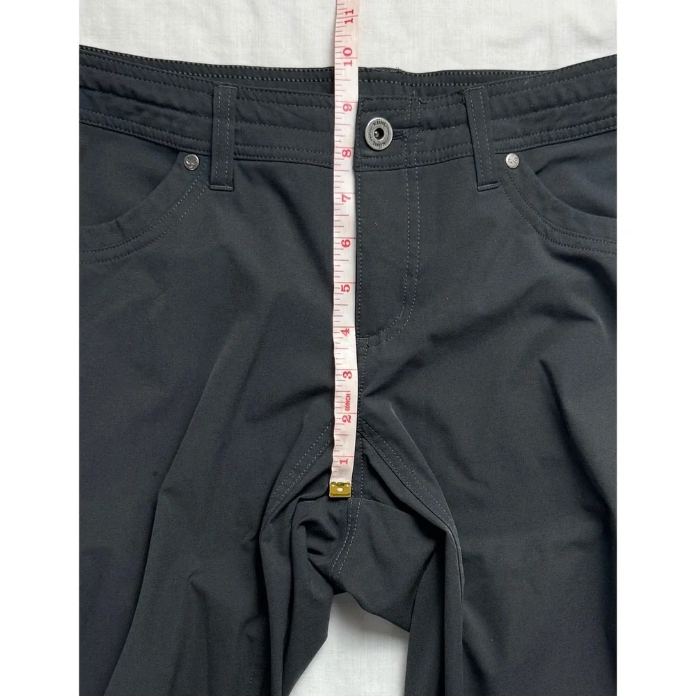 Kuhl Womens Cargo Hiking Pants Black Size 10 Reg Outdoor Trekking Trousers